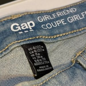 Gap Girlfriend Ripped Jeans